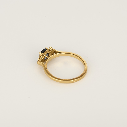 Bague 53 GEMMYO - Baby Everbloom - Bague en or jaune et saphir 58 Facettes DV34199-1