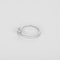 Bague 45 Élégante bague solitaire en or blanc 18K diamant 58 Facettes DV34833-1