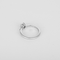 Bague 45 Élégante bague solitaire en or blanc 18K diamant 58 Facettes DV34833-1
