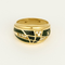 Bague 54 Bague Korloff en or jaune, émaux et diamants 58 Facettes DV34751-2