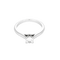 CARTIER - 1895 - Bague solitaire, platine et diamant 0.40 ct