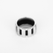 Bague 49 CHAUMET - Class one - Bague en or blanc et diamant, caoutchouc 58 Facettes DV35112-2