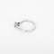 CARTIER - 1895 - Bague solitaire, platine et diamant 0.40 ct