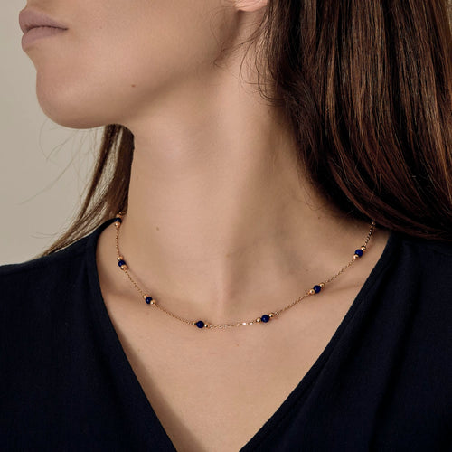 Collier Collier en Or blanc 18k (750 millièmes) 58 Facettes DV35134-2