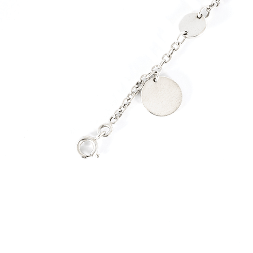 HERMES - Ex-Libris - Bracelet en argent et or rose