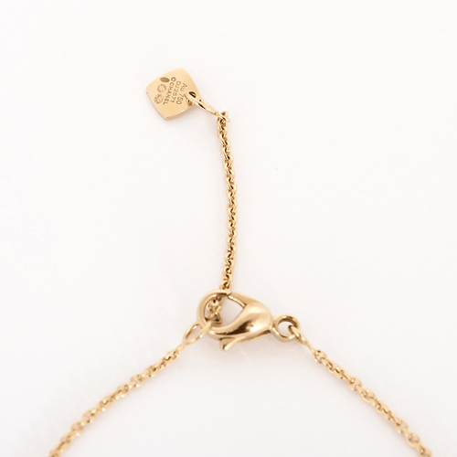 CHANEL - Coco Crush - Collier en or beige.