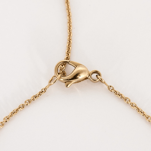 CHANEL - Coco Crush - Collier en or beige.