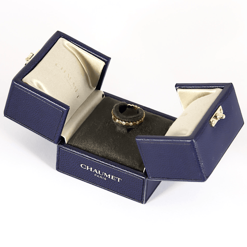 Bague 51 CHAUMET - BEE MY LOVE - Alliance en or rose et diamants 58 Facettes DV33525-2