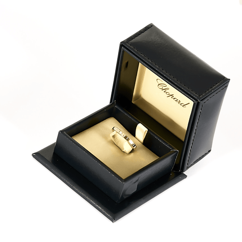 Bague 54 Chopard - Ice Cube - Alliance en or rose et diamant 58 Facettes DV35046-1