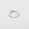 Bague 52 Bague en or blanc et diamants : 0,15 carat 58 Facettes DV34850-1