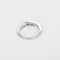 Bague 52 Bague en or blanc et diamants : 0,15 carat 58 Facettes DV34850-1