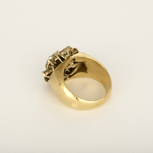Bague 52 Bague en Or jaune 18k (750 millièmes) et Diamants 58 Facettes DV31672-24