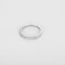 Bague 52 Demie-alliance en or blanc et diamants 58 Facettes DV34850-2