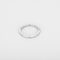 Bague 52 Demie-alliance en or blanc et diamants 58 Facettes DV34850-2