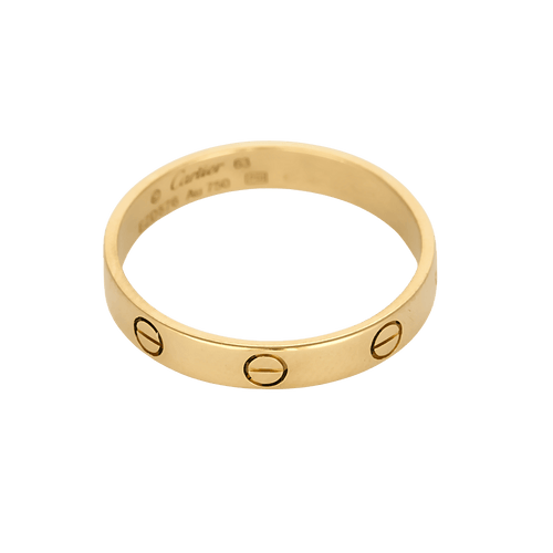 Bague 63 Cartier Bague Love en Or jaune 18k 58 Facettes DV32246-1