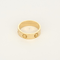 Bague 53 CARTIER - LOVE - Classique - Anneau en or jaune 58 Facettes DV35038-1