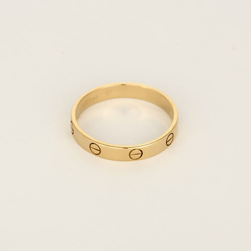 Bague 63 Cartier Bague Love en Or jaune 18k 58 Facettes DV32246-1