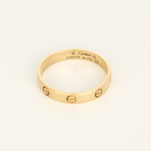 Bague 63 Cartier Bague Love en Or jaune 18k 58 Facettes DV32246-1
