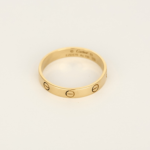 Bague 63 Cartier Bague Love en Or jaune 18k 58 Facettes DV32246-1