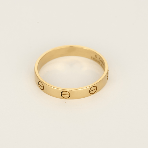 Bague 63 Cartier Bague Love en Or jaune 18k 58 Facettes DV32246-1