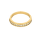 Bague 58 Demie alliance en or jaune 18K 58 Facettes DV35068-2