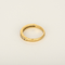 Bague 58 Demie alliance en or jaune 18K 58 Facettes DV35068-2