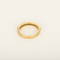 Bague 58 Demie alliance en or jaune 18K 58 Facettes DV35068-2