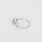 Bague 53 Bague en or blanc et diamants, serti illusion 58 Facettes DV34284-2