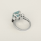 Bague 55 Mauboussin - Couleur Baiser - Bague en or blanc, topaze, cordièrites et diamants 58 Facettes DV0502-6