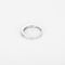 Bague 51 Demie Alliance or blanc  et diamants 58 Facettes DV35240-2