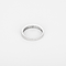 Bague 51 Demie Alliance or blanc  et diamants 58 Facettes DV35240-2