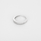 Bague 51 Demie Alliance or blanc  et diamants 58 Facettes DV35240-2
