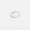 Bague 51 Demie Alliance or blanc  et diamants 58 Facettes DV35240-2