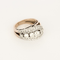 Bague 56 Bague en Or jaune 18k (750 millièmes) et Platine et Diamants 58 Facettes DV31672-23
