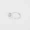 MAUBOUSSIN - Bague solitaire en or gris et diamant 1 carat environ