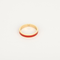 CHAUMET - Lien évidence, laque rouge - Bague en or jaune et diamant