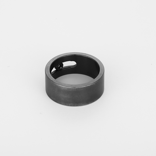 MESSIKA - Move - Bague en titane noirçi et diamant