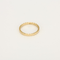 Bague 51 Chaumet - modèle Bee My Love- Alliance en or jaune 58 Facettes DV33525-1