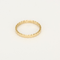 Bague 51 Chaumet - modèle Bee My Love- Alliance en or jaune 58 Facettes DV33525-1