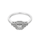 Bague 54 MAUBOUSSIN - UN AUTOMNE 1930 n°2 - Bague en or gris et diamants 58 Facettes DV34738-1
