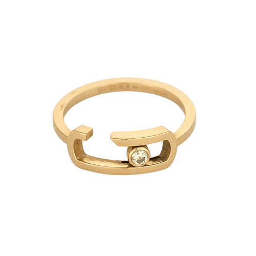 Bague 51 MESSIKA - Baby Move - Bague en or rose et diamant 58 Facettes DV31940-4
