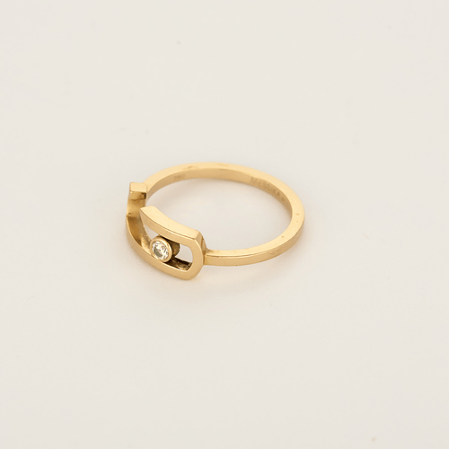 Bague 51 MESSIKA - Baby Move - Bague en or rose et diamant 58 Facettes DV31940-4