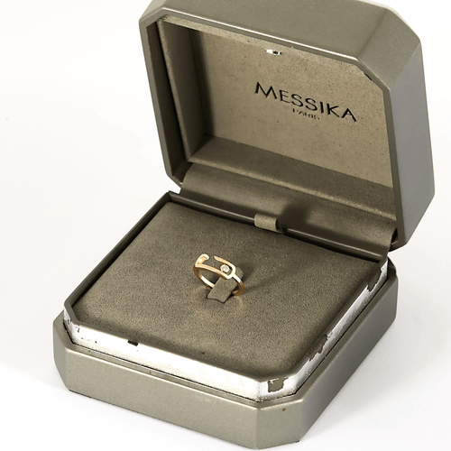 Bague 51 MESSIKA - Baby Move - Bague en or rose et diamant 58 Facettes DV31940-4