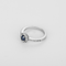 Bague 47 PERIGOT - Bague en or blanc 18K & Saphir 58 Facettes DV35292-2
