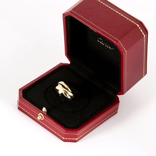 Bague 50 CARTIER - Trinity Classique -  Bague trois ors 58 Facettes DV35673-1