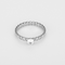 CHAUMET - Bague en or blanc et diamant