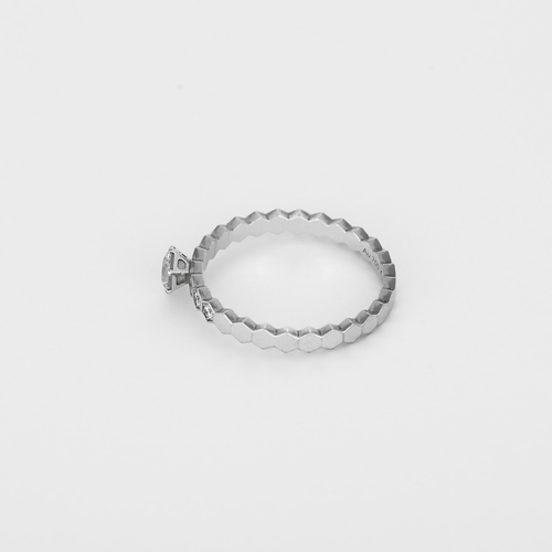 CHAUMET - Bague en or blanc et diamant