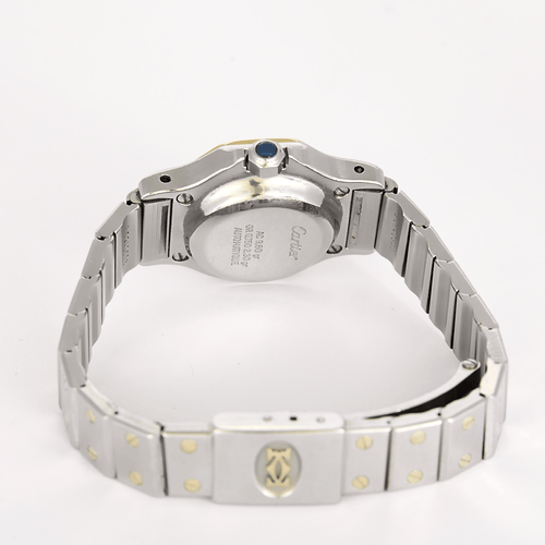 Cartier Montre Santos Octogonal en or jaune et acier