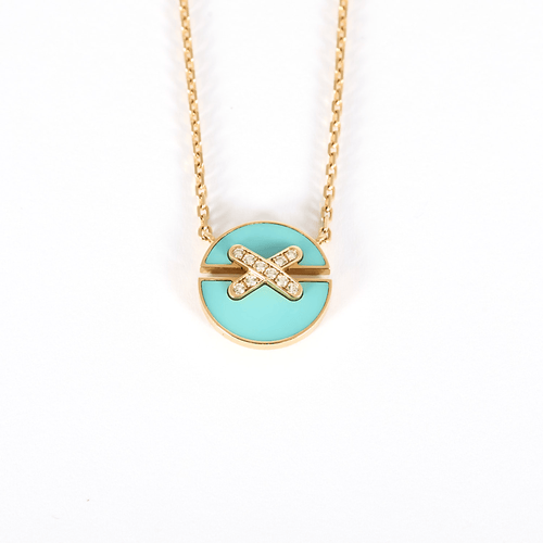 CHAUMET - Jeu de liens Harmony - Collier en or rose