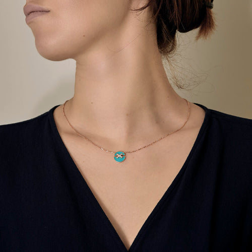 CHAUMET - Jeu de liens Harmony - Collier en or rose